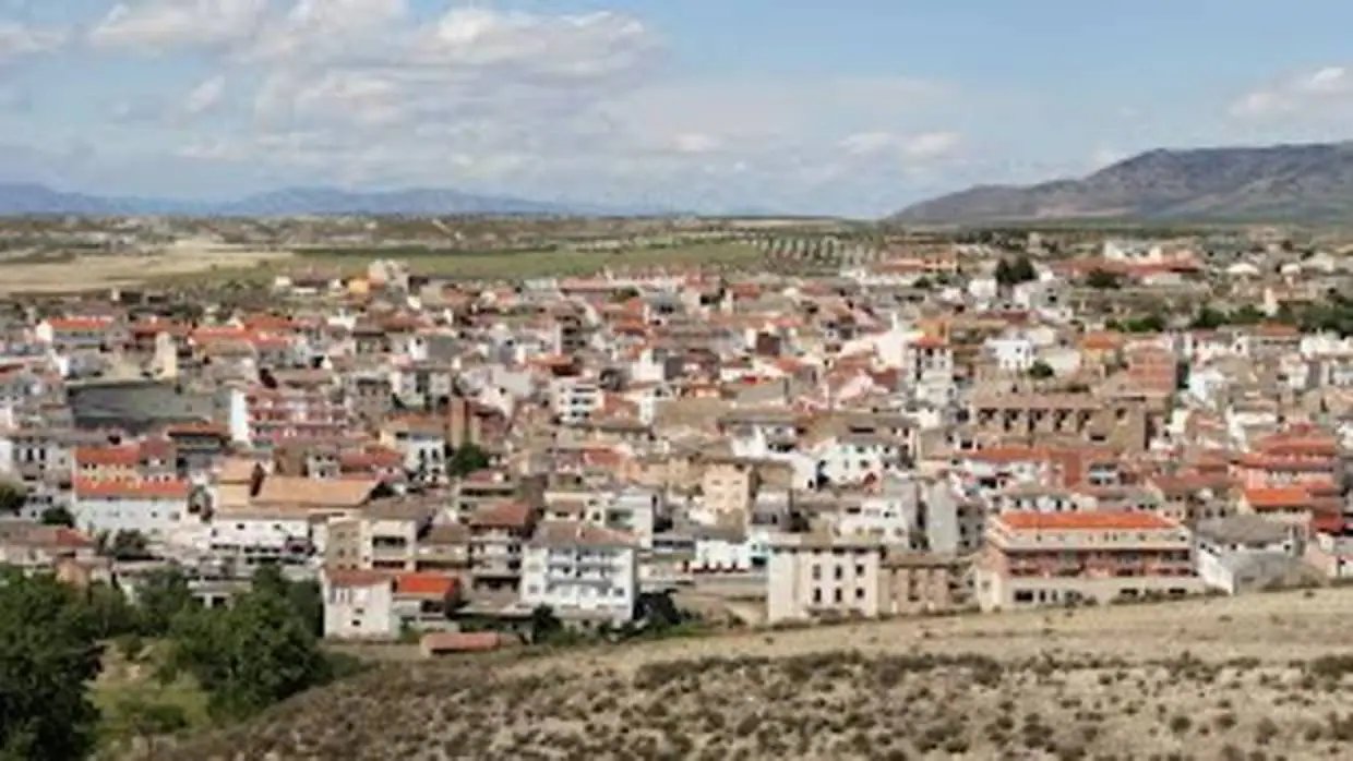 Panorámica del municipio granadino de Cúllar
