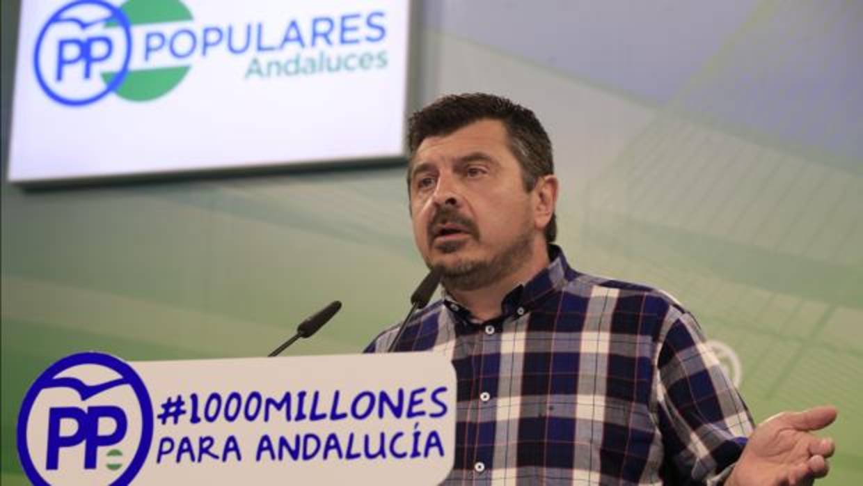 El vicesecreatrio de Organización y Formación del PP-A, Toni Martín