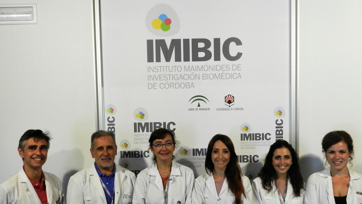 Equipo médico científico del Imibic responsable del nuevo fármaco