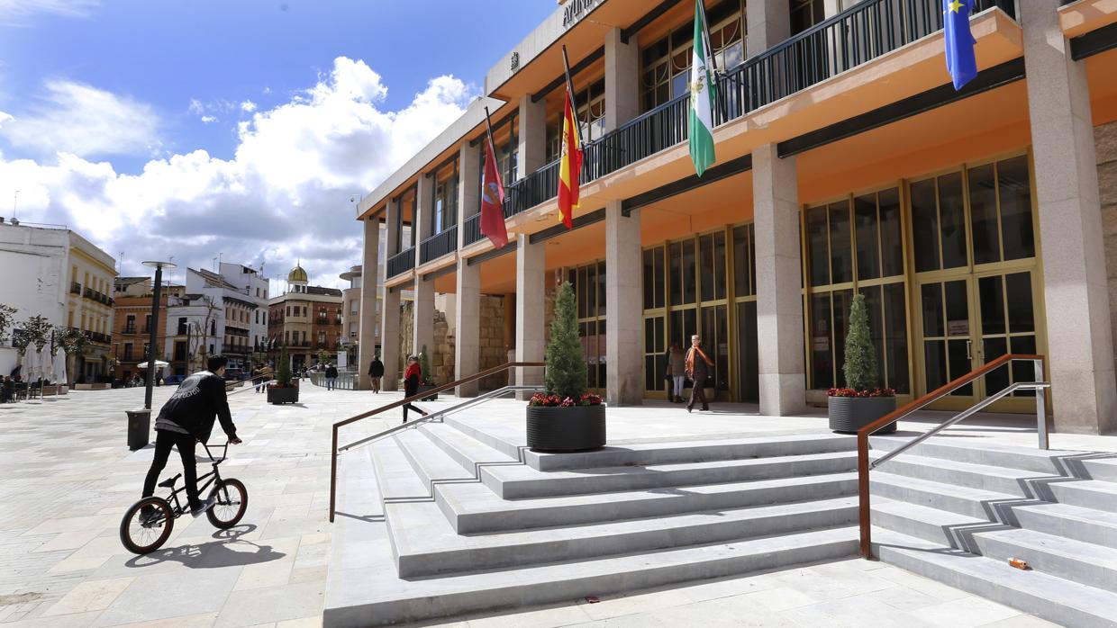 Edificio del Ayuntamiento de Córdoba en la calle Capitulares