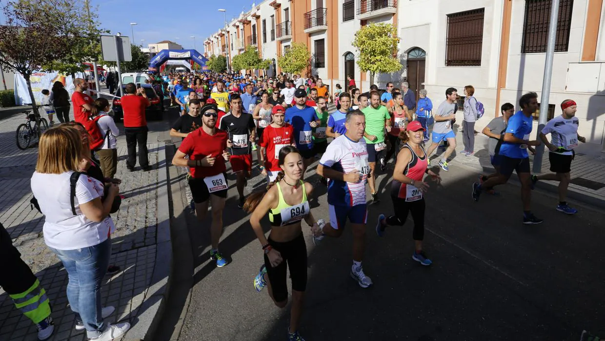 Una de las carreras populares acontecida en la provincia de Córdoba