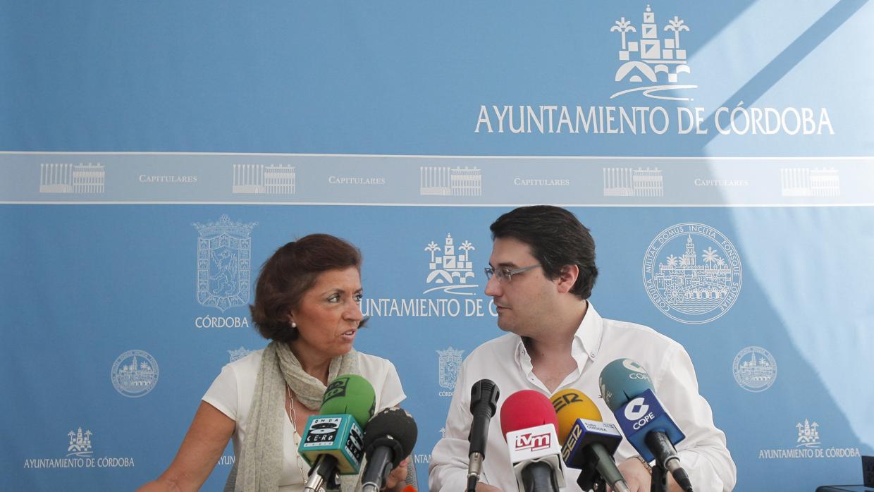 María Jesús Botella y José María Bellido