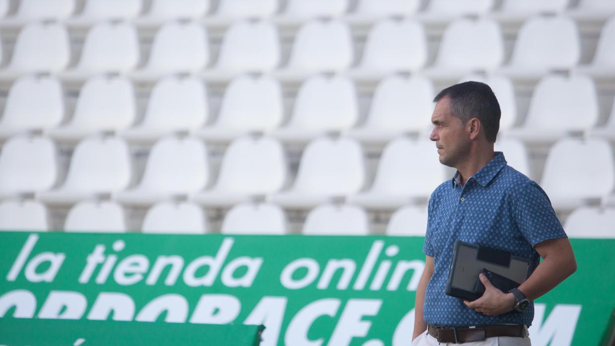 El director de fútbol del Córdoba CF, Álex Gómez Comes