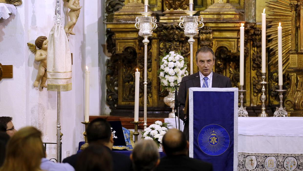 Pregón de Joaquín de Velascoa la Virgen del Socorro