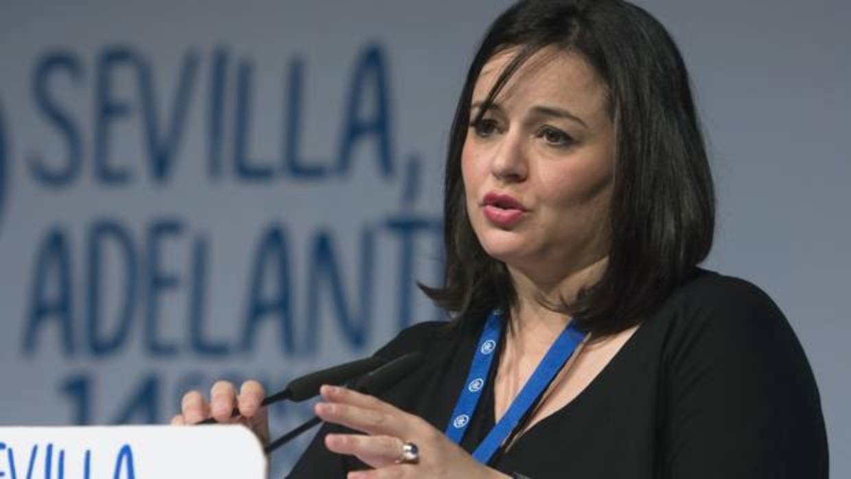 Virginia Pérez, presidenta del PP de Sevilla