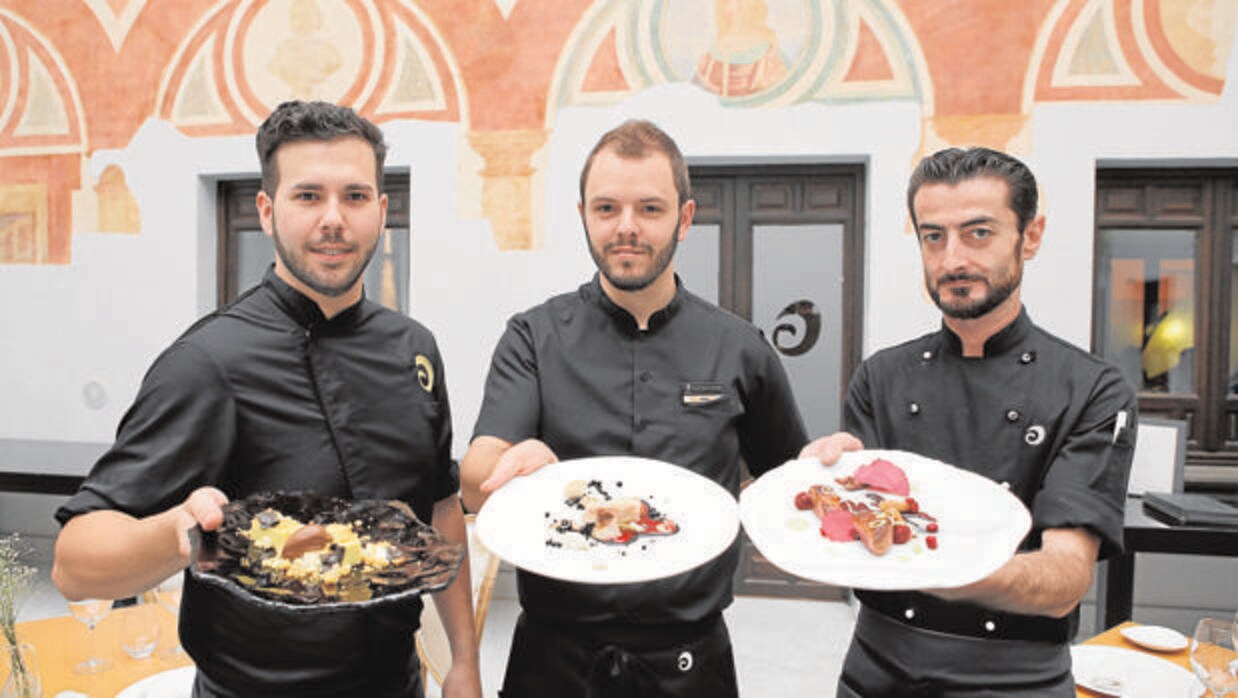Platos del restaurante Arbequina, uno de los ganadores de la edición de los Premios Gurmé Córdoba de 2016
