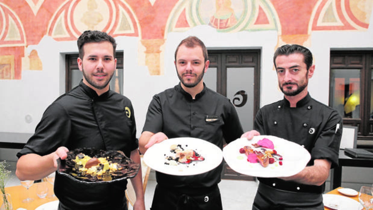 Platos del restaurante Arbequina, uno de los ganadores de la edición de los Premios Gurmé Córdoba de 2016