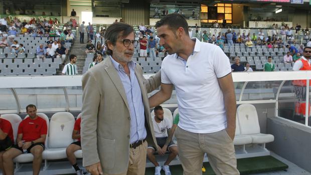 Luis Carrión, técnico del Córdoba CF: «Estaba cansado de ver a un equipo pequeño»