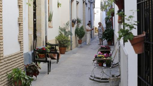 Una de las callejas incluidas en el Festival