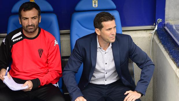 Juan Merino, técnico del Córdoba CF: «Tengo un buen sabor de boca pese a la derrota»