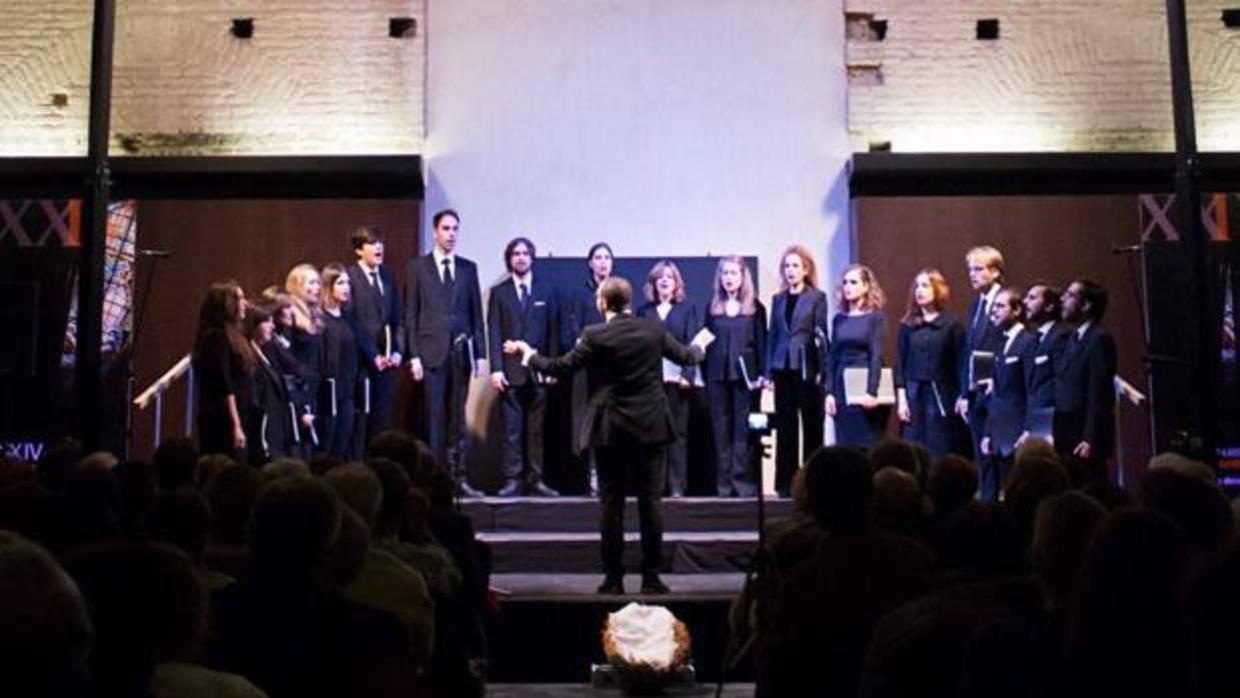 Cantabile, durante un concierto