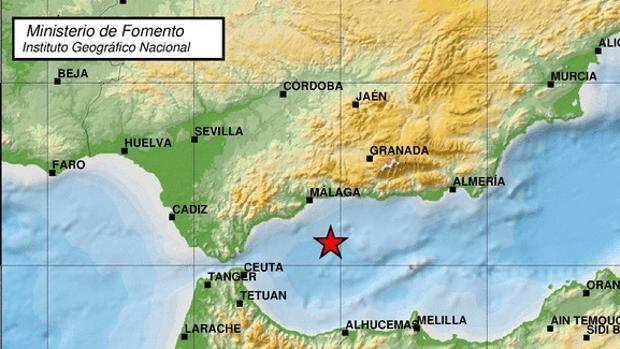 Un terremoto de 4 grados se deja sentir en la Costa del Sol