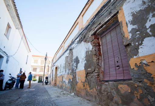 Casas abandonadas en la zona de la Axerquía