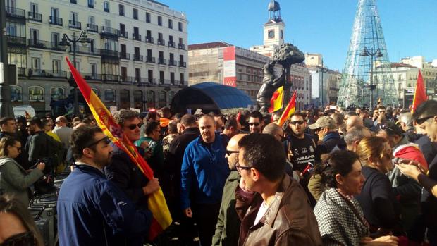 Más de cien guardias civiles de Córdoba participan en la marcha en Madrid por la equiparación salarial