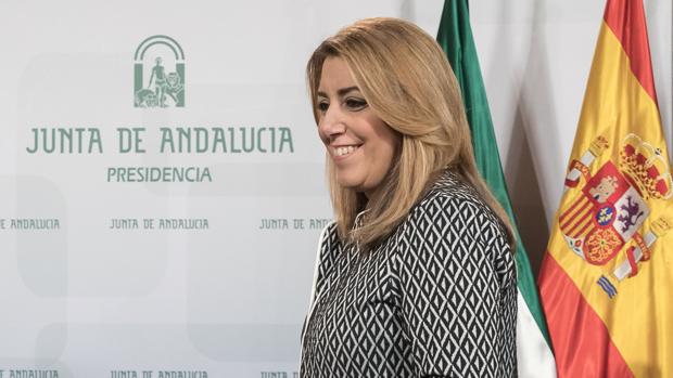 La presidenta andaluza, Susana Díaz,