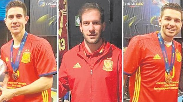 Tres cordobeses en la lista de España de fútbol sala