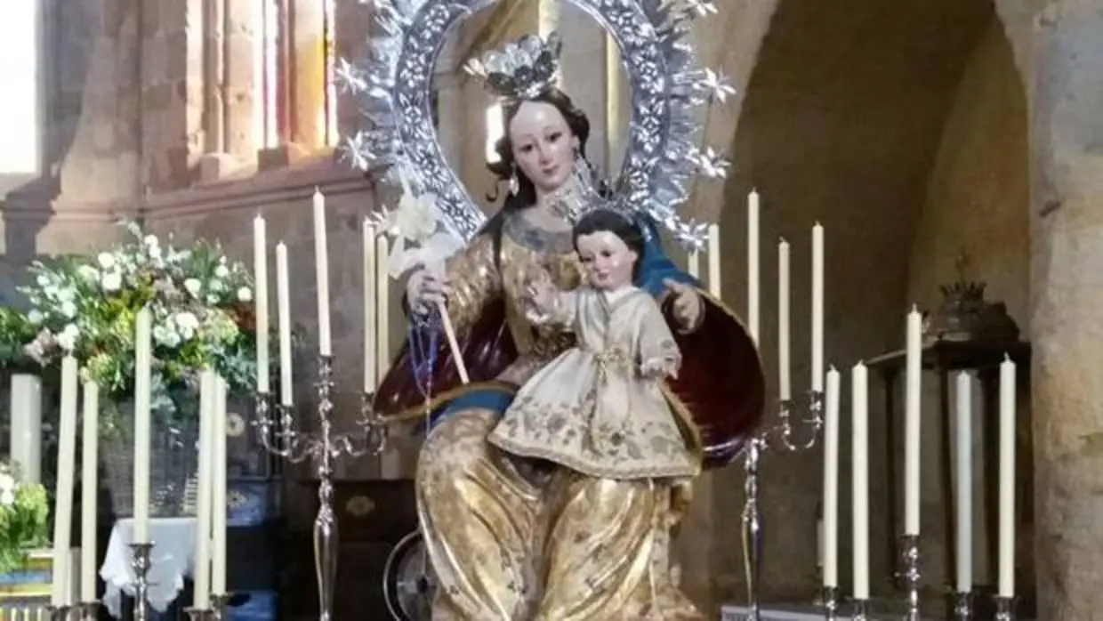 Virgen de la Luz, en Santa Marina