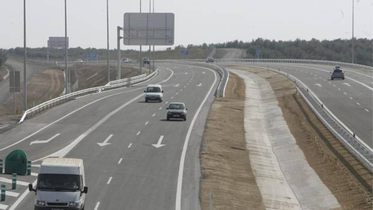 Vehículos en la Autovía de Andalucía