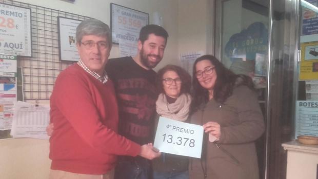 Un cuarto premio del Sorteo de Navidad deja 200.000 euros en Priego de Córdoba