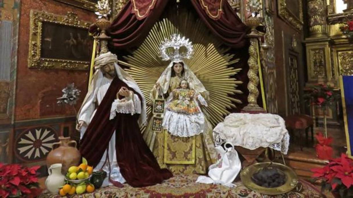 Nacimiento de la hermandad del Carmen de San Cayetano