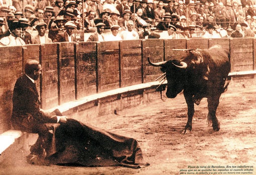 Antonio Cañero toreando en un festejo