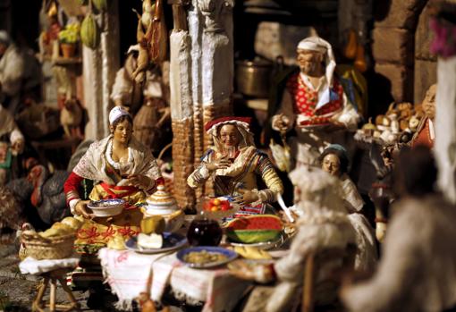 Detalle de una de las escenas