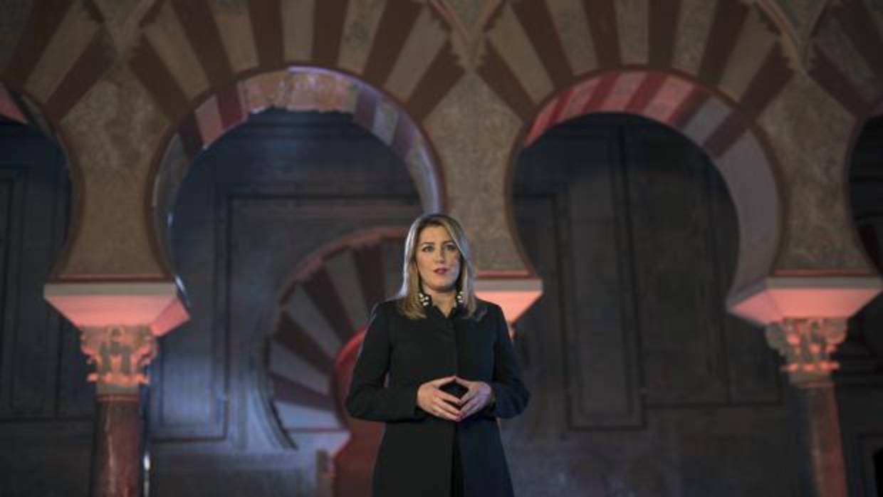 Susana Díaz ha dado su discurso en Medina Azahara