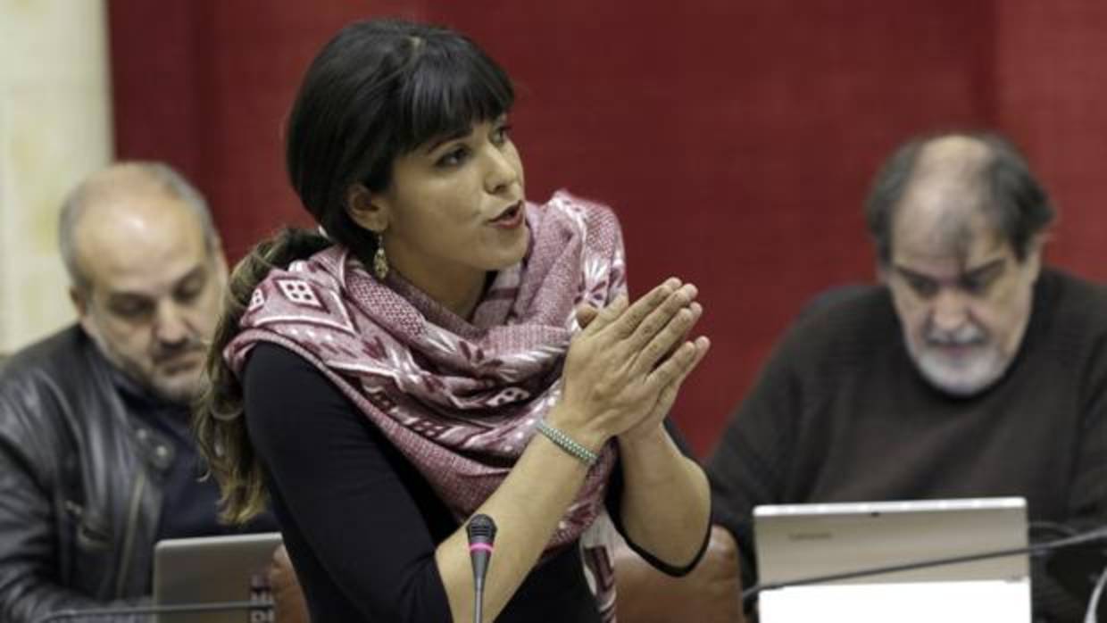 Teresa Rodríguez, coordinadora de Podemos en Andalucía