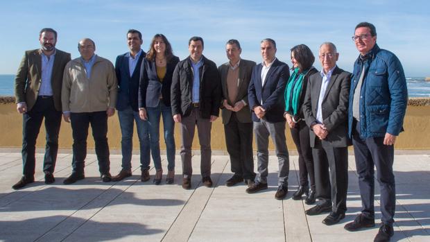 Los presidentes provinciales del PP andaluz