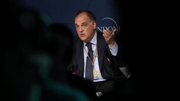 Javier Tebas, sobre el tope salarial: «El Córdoba CF sabe que llamar por teléfono no sirve para nada»