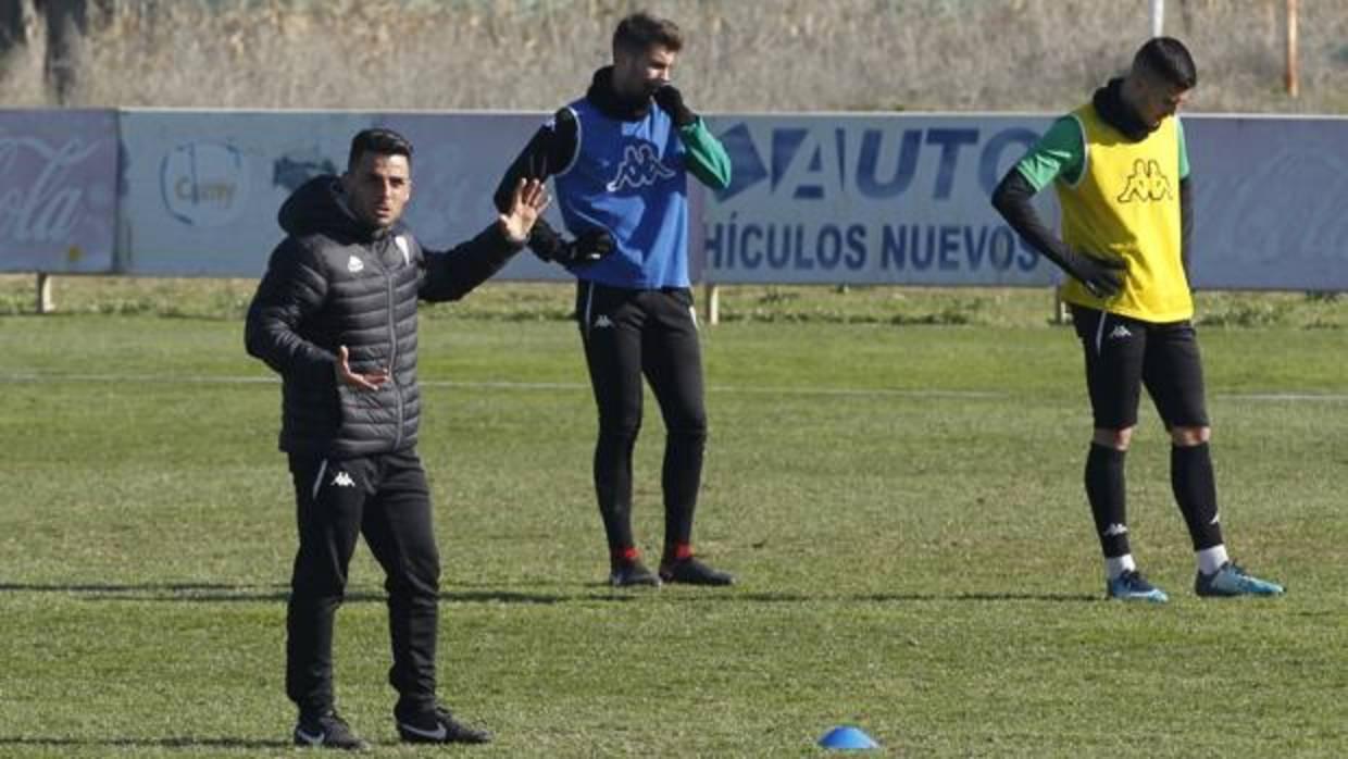 Jorge Romero durante una sesión de trabajo celebrada en la Ciudad Deportiva