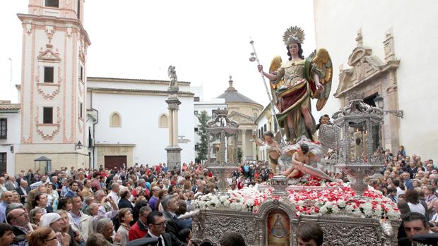 La última procesión de San Rafael de Córdoba