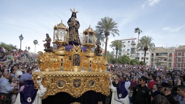 La Hermandad del Rescatado de Córdoba recupera el orden natural de los pasos: el Cristo irá delante