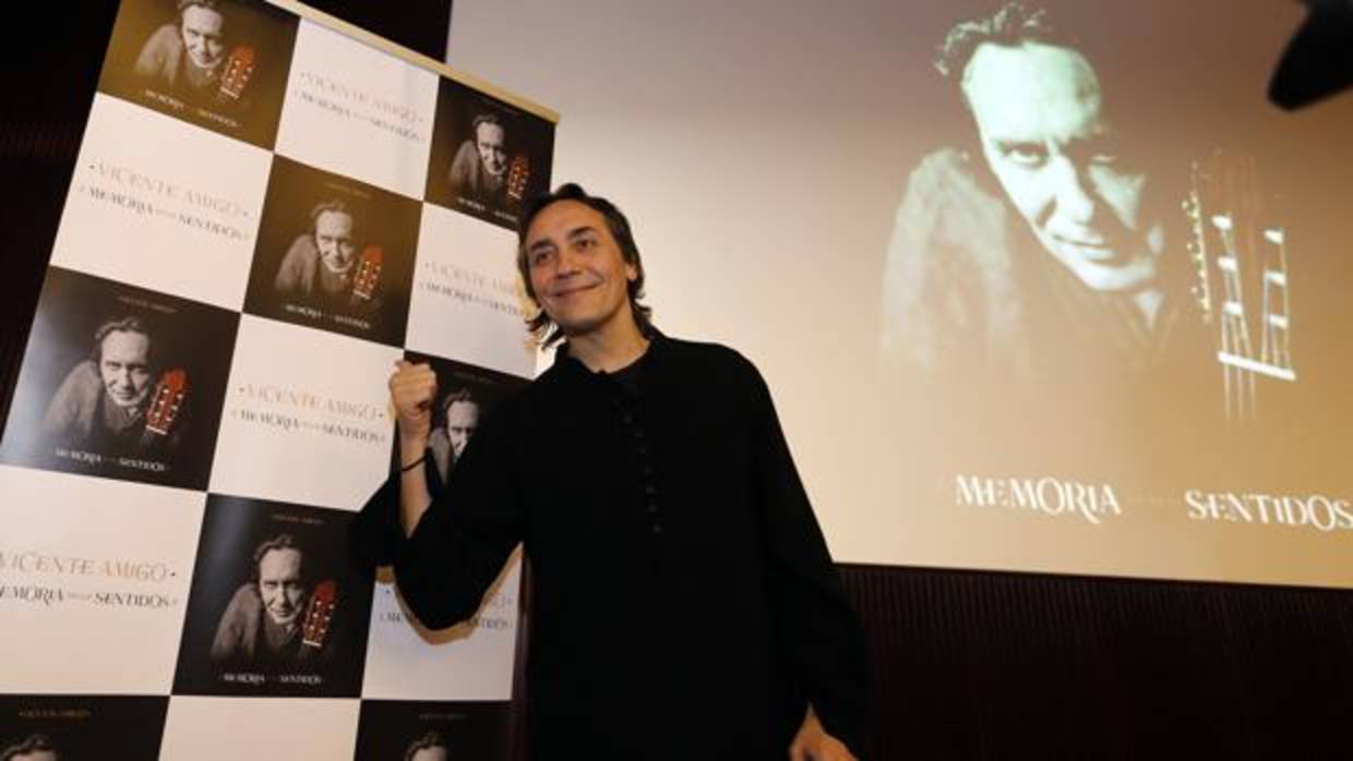 Vicente Amigo en la presentación de su disco en Córdoba