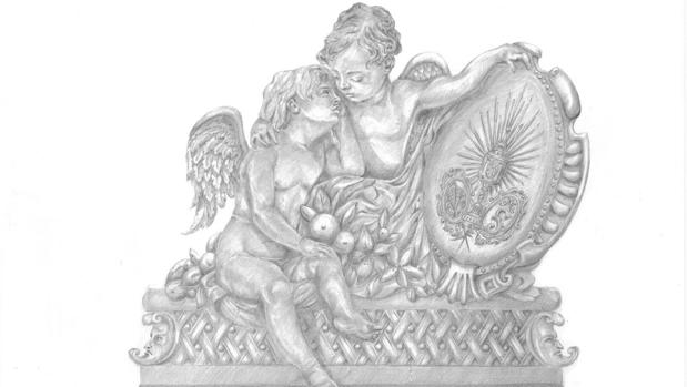 Ángeles dolientes para el llamador de la Virgen de la Salud de Córdoba