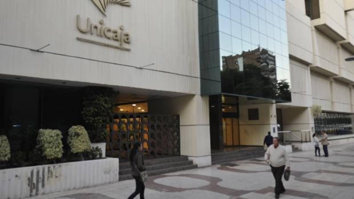 Sede principal de Unicaja Banco en Málaga