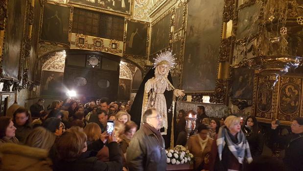 La Virgen que se vistió de monja carmelita en Aguilar de la Frontera