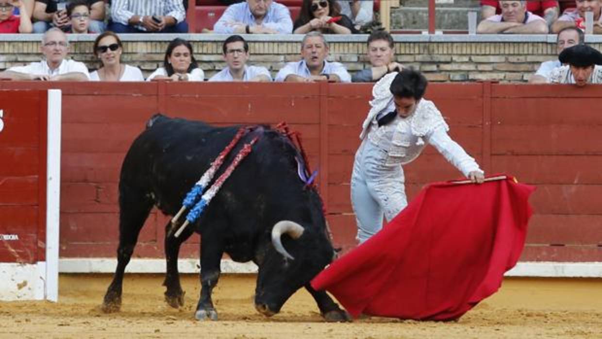 Javier Moreno «Lagartijo», durante una actuación en Córdoba