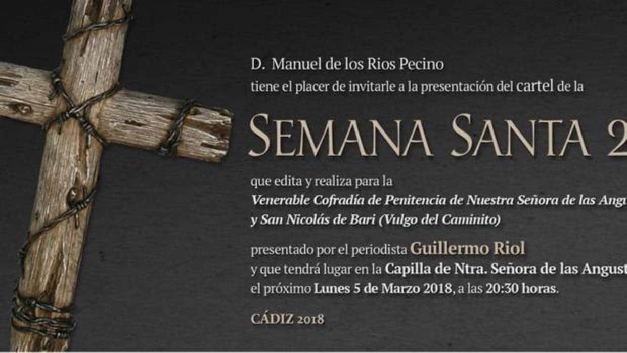 La hermandad del Caminito presenta el cartel de la Semana Santa