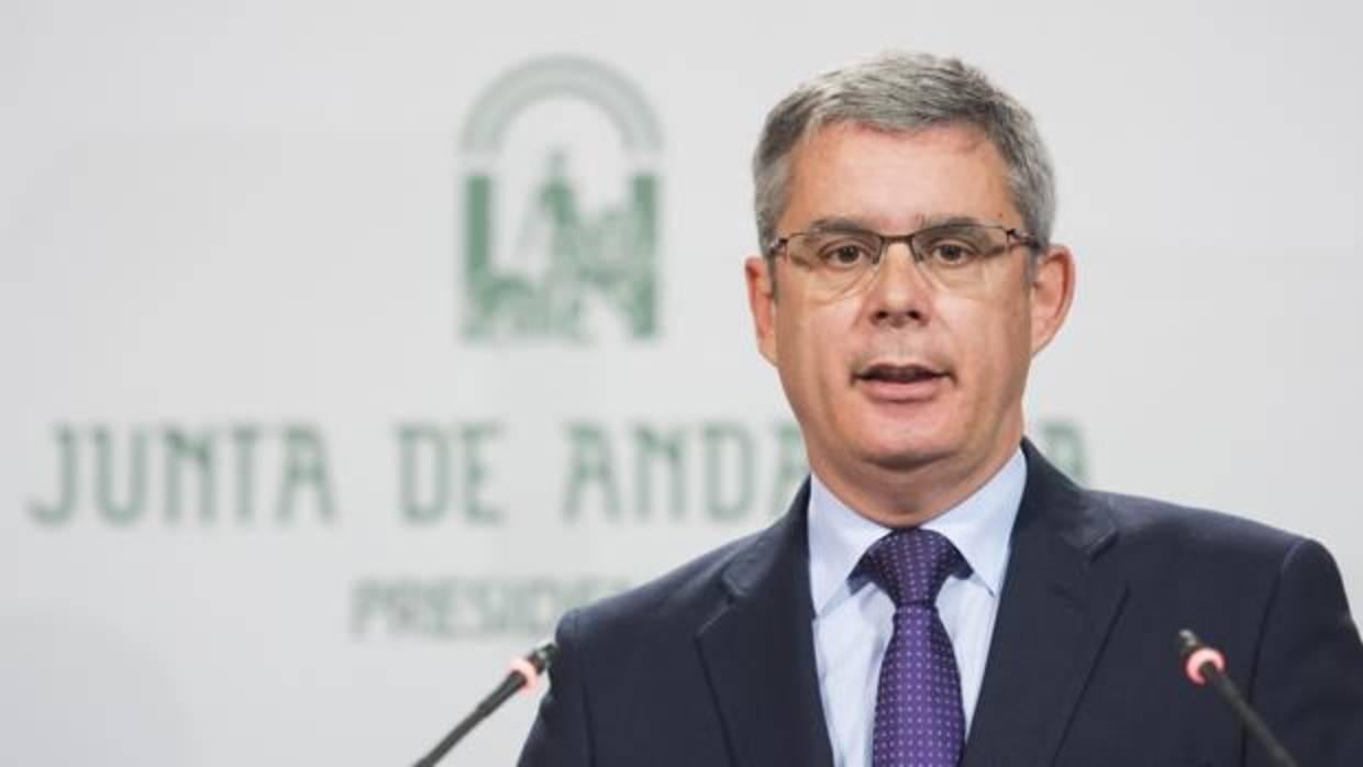 Juan Carlos Blanco, portavoz del Gobierno andaluz