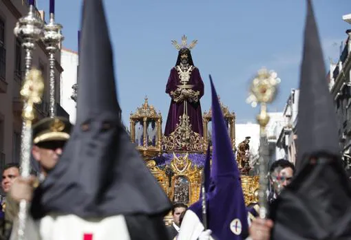El Señor Rescatado, el Domingo de Ramos de la Semana Santa de Córdoba