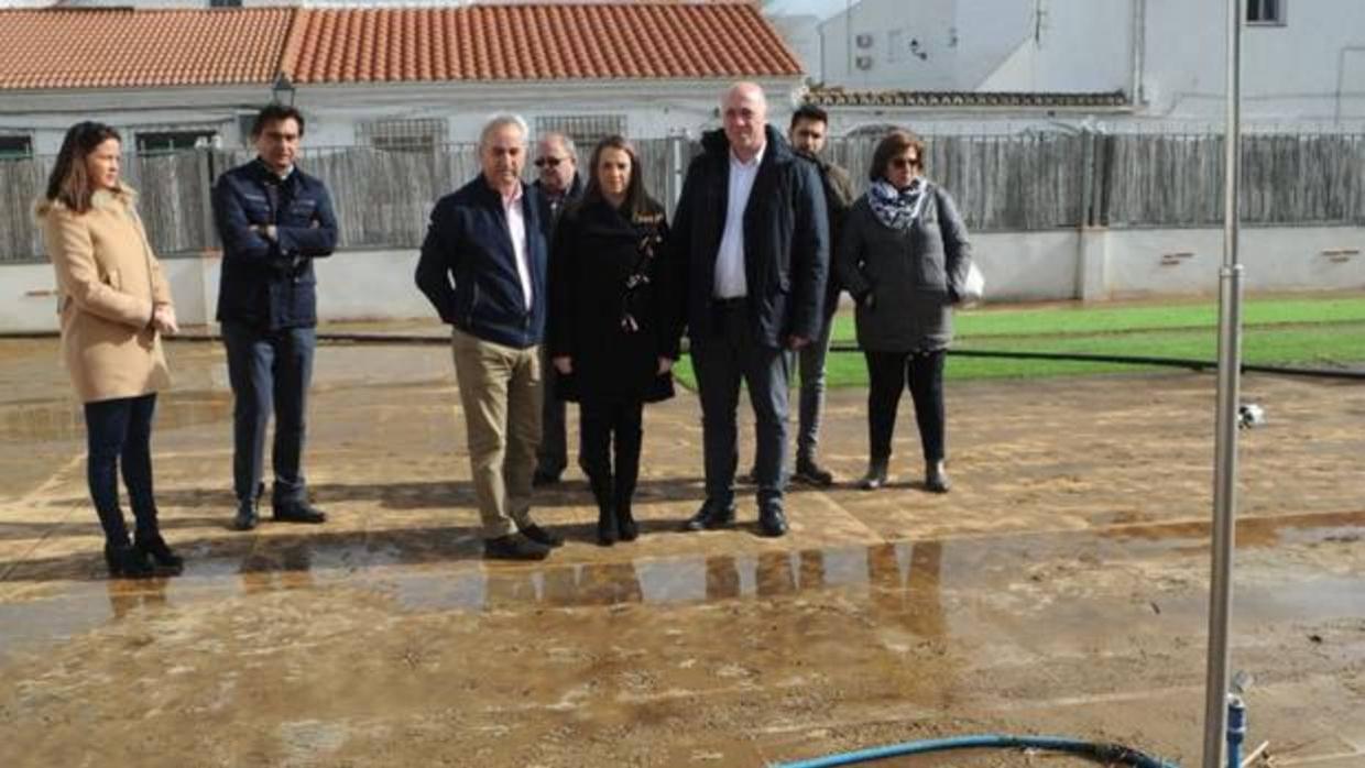 Visita institucional a La Granjuela