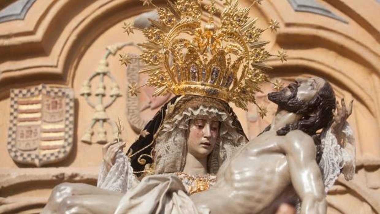 La Virgen de las Angustias en la Semana Santa de Córdoba