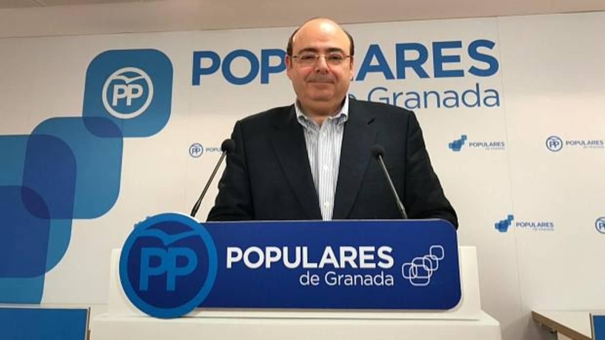 Sebastián Pérez, candidato del PP al Ayuntamiento de Granada