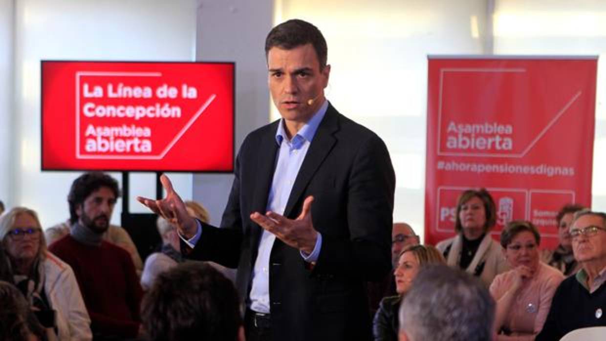 El secretario general de los socialistas, el martes en La Línea de la Concepción