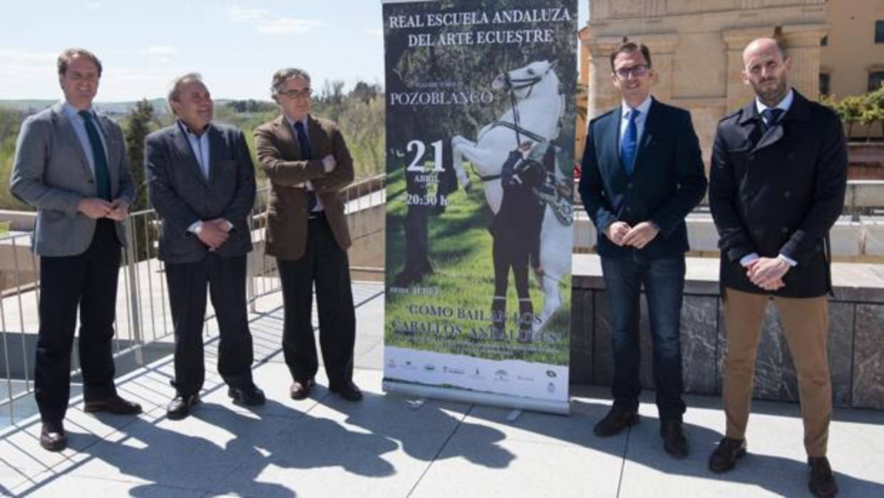 Presentación del espectáculo ecuestre a celebrar en Pozoblanco por la Escuela de Arte Ecuestre de Jerez