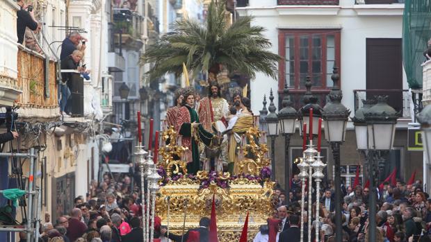 Domingo de Ramos histórico en Cádiz