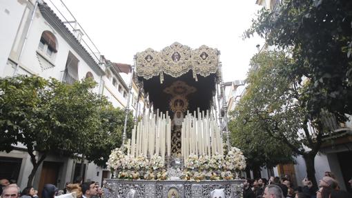 La Virgen de la Candelaria en el Domingo de Ramos de Córdoba