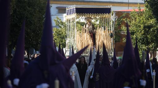 Nuestra Señora del Mayor Dolor en el Miércoles Santo de Córdoba