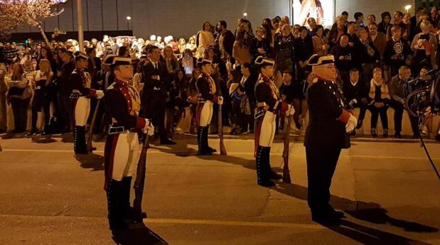 La Guardia Civil y la Policía Nacional toman el Miércoles Santo de Málaga